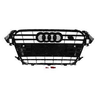 Front Grille S-Style (2012-2015, black with chrome) photo 4