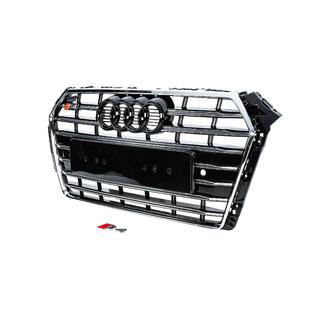 Front grille S-style (2015-2019, chrome+black) photo 2