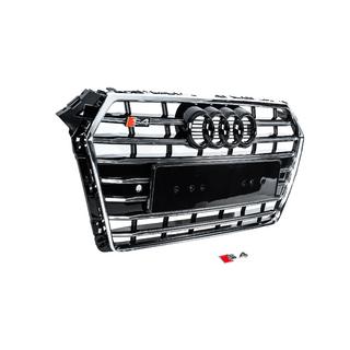 Front grille S-style (2015-2019, chrome+black) photo 3