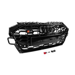 Front grille S-style (2019-2024, black) photo 3