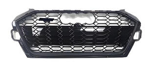 Audi A4 B9 2015-2024 Front grille RS-style (2019-2024, black) photo 1