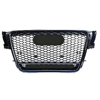 Front Grille RS-Style with Quattro Emblem (2007-2011, black)