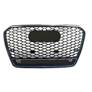 Front Grille RS-Style with Quattro Emblem (2011-2015, black) Audi A5 2007-2015