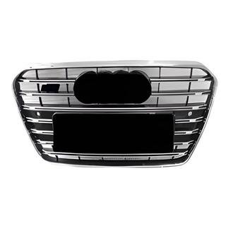 Front Grille S-Style (2011-2015, black with chrome) Audi A5 2007-2015