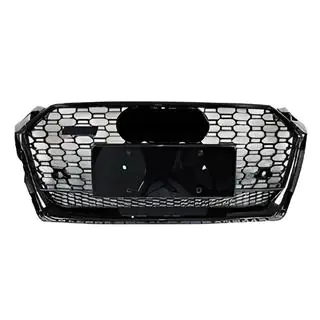 Front Grille RS-Style with Quattro Emblem (2016-2019, black)
