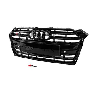 Front Grille S-Style (2016-2019, black) photo 3