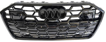 Audi A6 C8 2018–2025 Front Grille RS-Style (2024+, Black) photo 1
