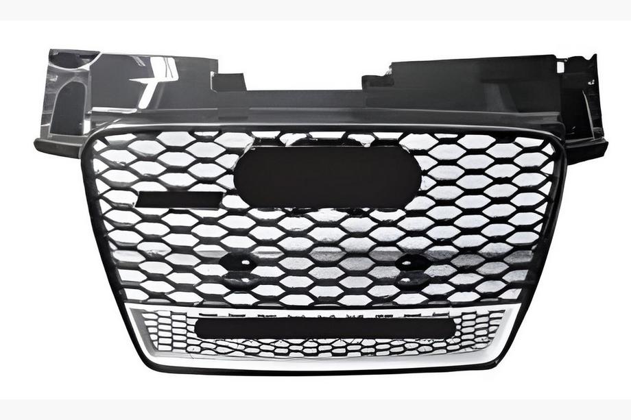 Audi TT 2006-2014 Front Grille RS-Style with Quattro Emblem (2008-2014, black) Image