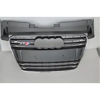 Front Grille S-Style (2008-2014, black with chrome)
