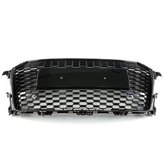 Front Grille RS-Style V-2 (2014-2020, black) Audi ТТ 2014-2023 photo 2