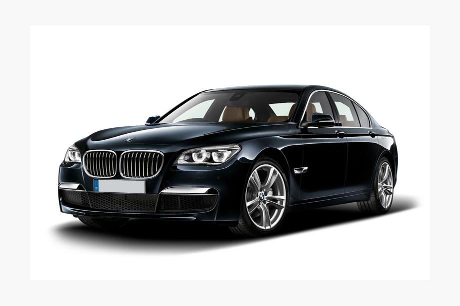 BMW 7 Series F01/F02 2008-2015 Kidney Grilles 1 Bar (Gloss Black with Chrome Trim) Photo 1