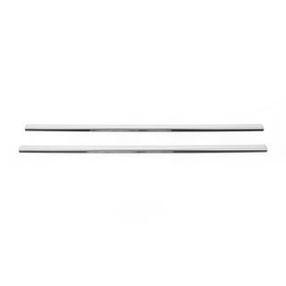 Exterior window trim (2 pcs, stainless steel) photo 2