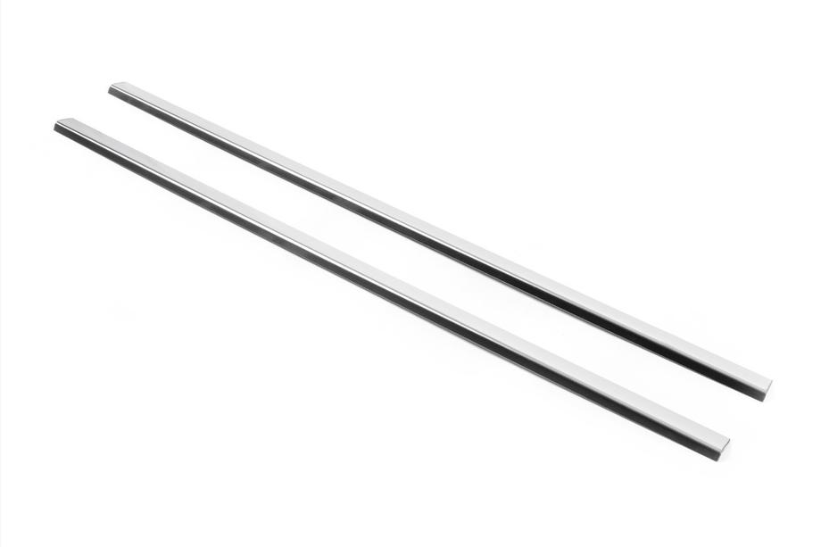 Renault Kangoo 1998-2008 Exterior window trim (2 pcs, stainless steel) Carmos - Turkish Stainless Steel Photo 4