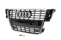Audi A5 2007-2015 Front Grille S-Style (2007-2011, black with chrome) photo 2