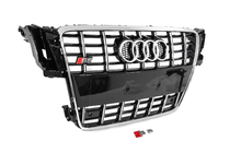 Audi A5 2007-2015 Front Grille S-Style (2007-2011, black with chrome) photo 3
