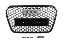 Audi A6 C7 2011-2017 Front black grille RS-style (2011-2014) photo 1
