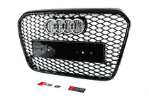 Audi A6 C7 2011-2017 Front black grille RS-style (2011-2014) photo 3