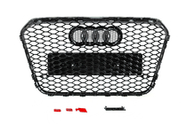 Audi A6 C7 2011-2017 Front black grille RS-style (2011-2014) photo 4