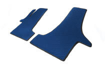 Volkswagen T6 2015-2024 EVA Floor Mats (Blue, Front, for 2+1) photo 2