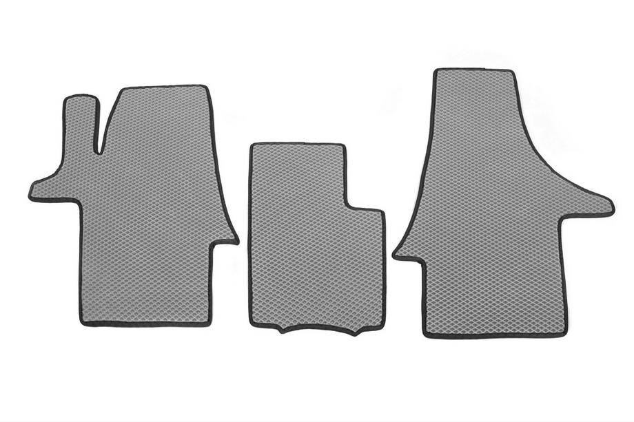 Volkswagen T6 2015-2024 EVA Floor Mats (grey, front, for 1+1) Image
