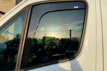 Mercedes Sprinter W907/W910 2018- In-channel window deflectors (2 pcs, HIC) photo 2
