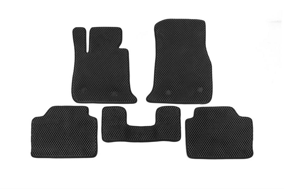 BMW 4 Series F32/F33/F36 2012-2020 EVA Floor Mats V1 (black) Image