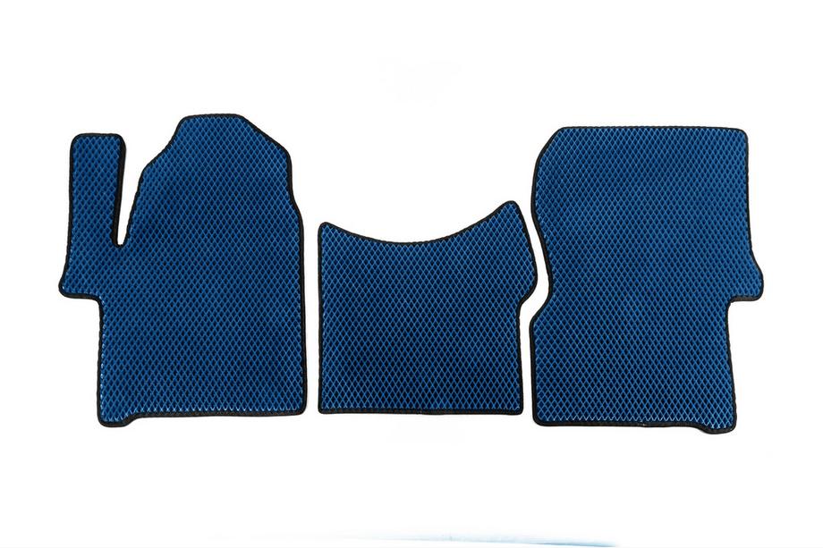 Volkswagen Crafter 2006-2016 EVA Floor Mats V3 (Blue) Image
