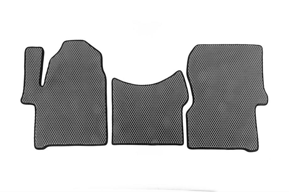 Volkswagen Crafter 2006-2016 EVA Floor Mats V3 (Gray) Image