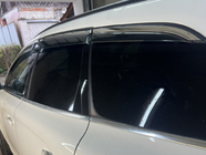 Volvo XC60 2009-2017 Window Deflectors with Chrome Trim Niken Luxury (6 pcs) photo 2