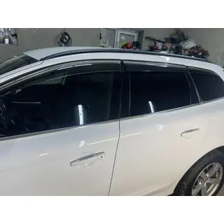 Window Deflectors with Chrome Trim Niken Luxury (6 pcs) Volvo XC60 2009-2017 photo 4