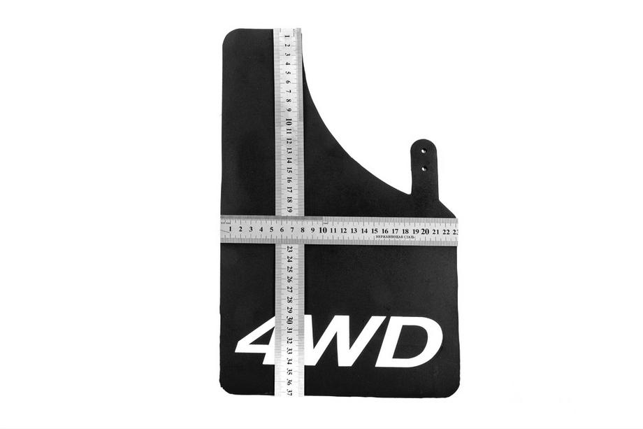 Universal Mud Flaps 4 WD Polytep (230*375, 2 pcs) Photo 3
