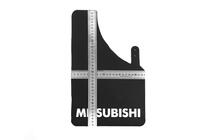 Mitsubishi Universal Mud Flaps Polytep (230*375, 2 pcs) photo 3