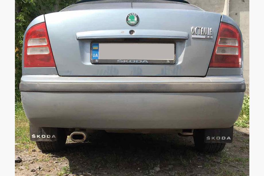 Skoda Universal Mud Flaps Polytep (230*375, 2 pcs) Photo 3