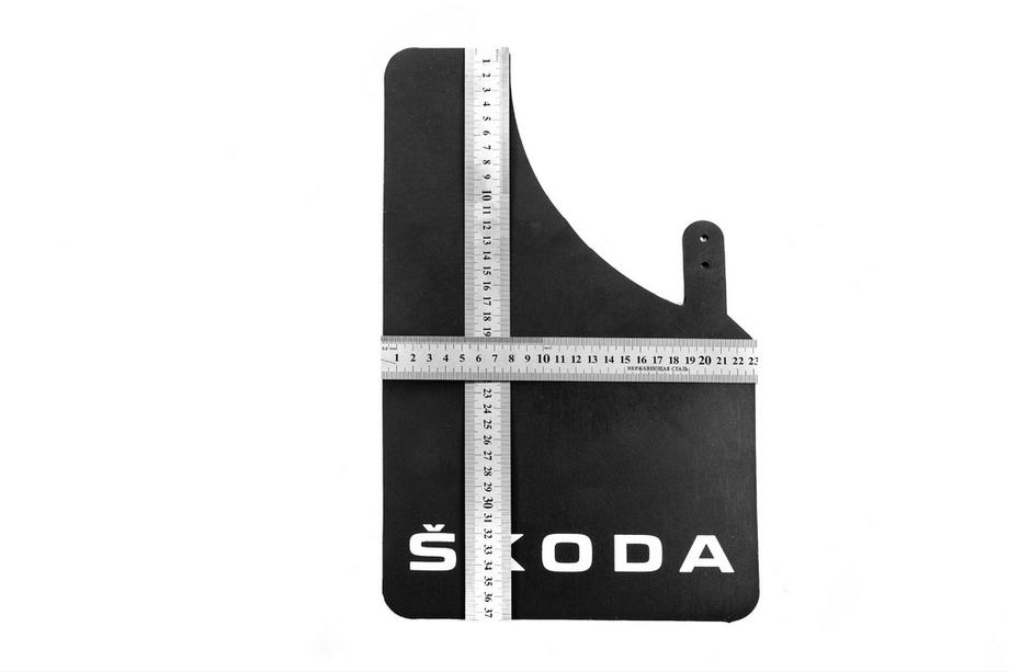 Skoda Universal Mud Flaps Polytep (230*375, 2 pcs) Photo 7