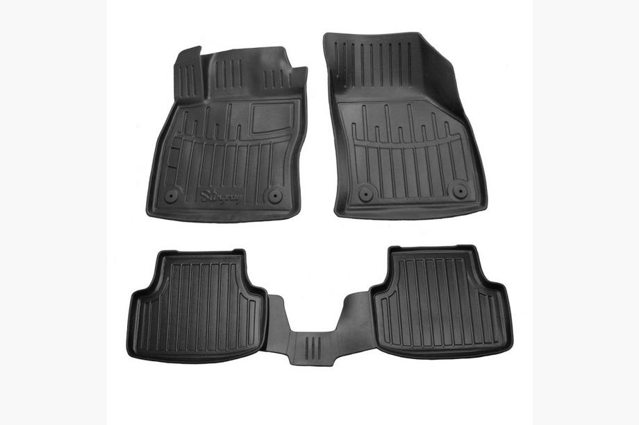 Volkswagen Jetta 2018- Rubber Floor Mats Stingray 3D (5 pcs) Image