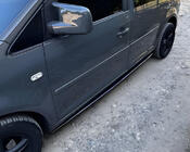 Volkswagen Caddy 2004-2010 Performance Side Skirts (black) photo 4