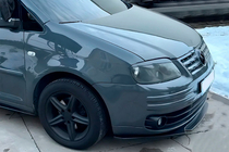 Volkswagen Caddy 2004-2010 Front Lip Niken Black (ABS) photo 1
