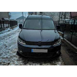 Front Lip Niken Black (ABS) Volkswagen Caddy 2010-2015 photo 2