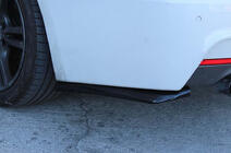 Volkswagen Caddy 2004-2010 Flap Rear Bumper Cover DPT (ABS) (2pcs) (Gloss Black) photo 7