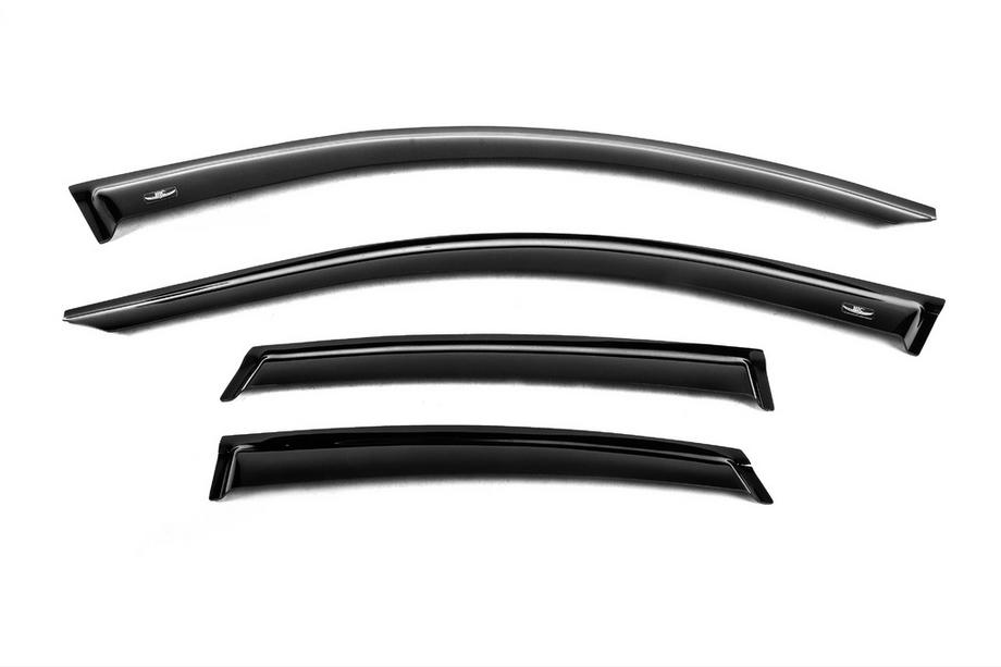 Volkswagen Jetta 2018- Window Deflectors (SD, 4 pcs, HIC) Image