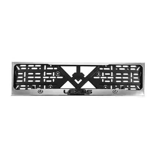 License Plate Frame Chrome (1 pc, Stainless Steel) photo 2