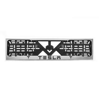 License Plate Frame Chrome (1 pc, Stainless Steel) photo 1