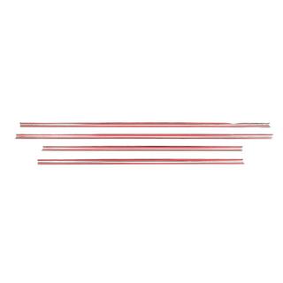 Window Trim Stainless Steel (4 pcs) Renault Scenic/Grand 2009-2016 photo 4