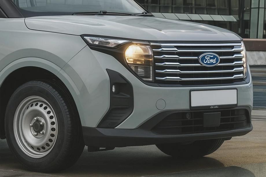 Ford Courier 2023- Chrome Grille Covers (Stainless Steel) Image