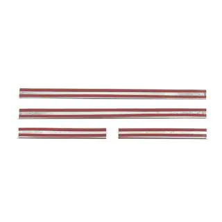 Carmos Door Sill Protectors (4 pcs, Stainless Steel) photo 3
