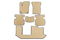 Dodge Journey 2008-2020 EVA Floor Mats (3 Rows, Beige) photo 1