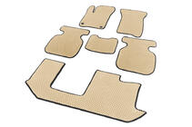 Dodge Journey 2008-2020 EVA Floor Mats (3 Rows, Beige) photo 2