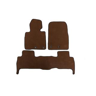 EVA V-2 Polyurethane Floor Mats (2012-2021, Brown) Lexus LX570/450d 2008-2022 photo 1