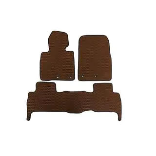EVA V-2 Polyurethane Floor Mats (2012-2021, Brown) photo 1