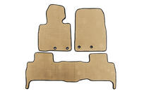 Toyota Land Cruiser 200 2007-2021 EVA Floor Mats V-2 (2012-2021, Beige) photo 1